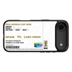 World Cup Replica Ticket - Cape Verde vs Spain Atlanta Stadium Phone Case