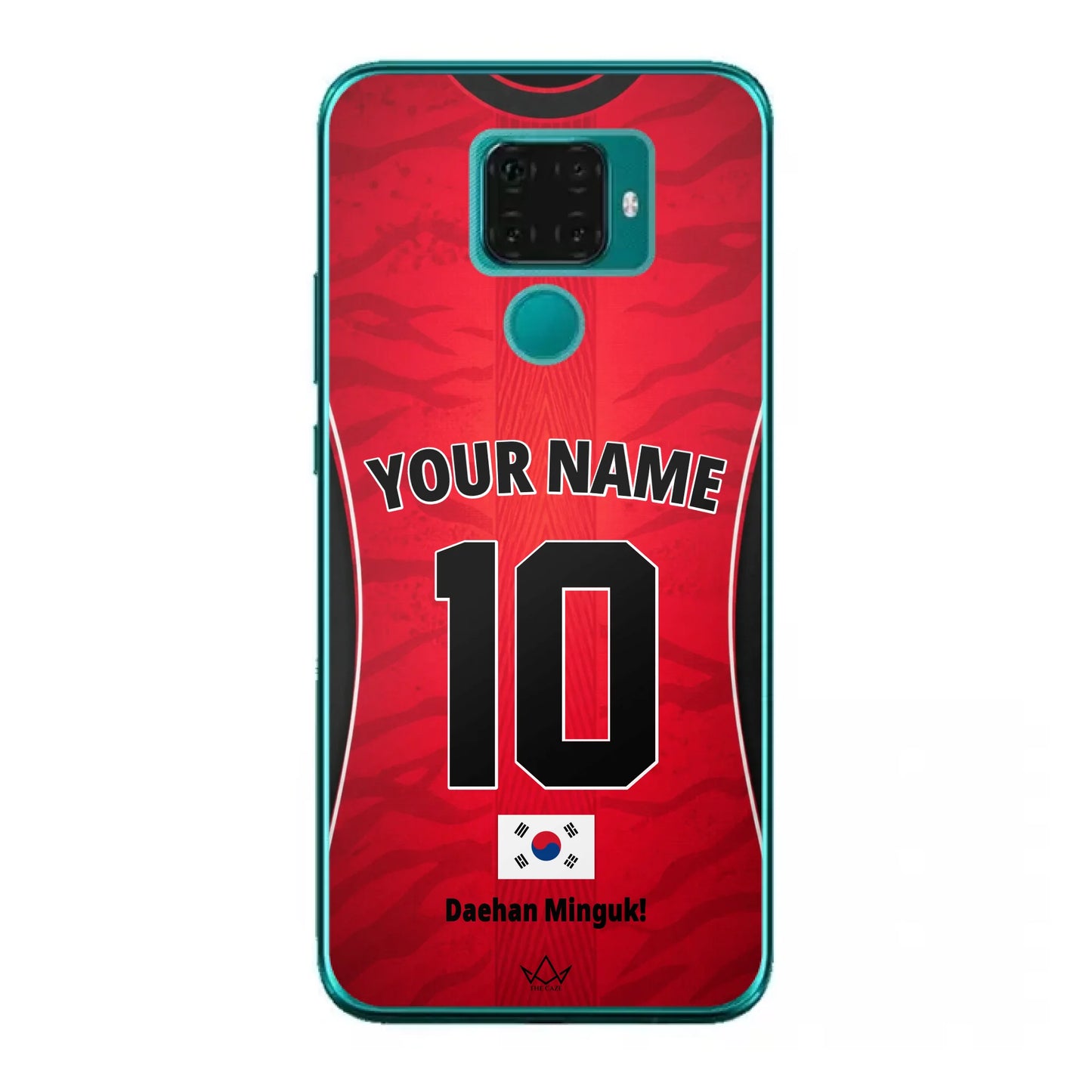Funda de teléfono personalizada de Corea del Sur para el Mundial de 2026