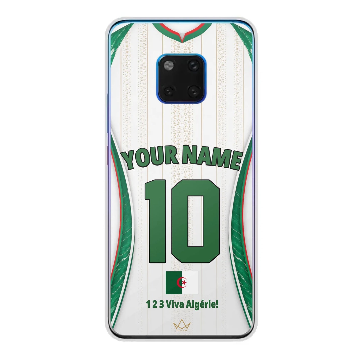 Coque de téléphone personnalisée Algérie Coupe du Monde 2026