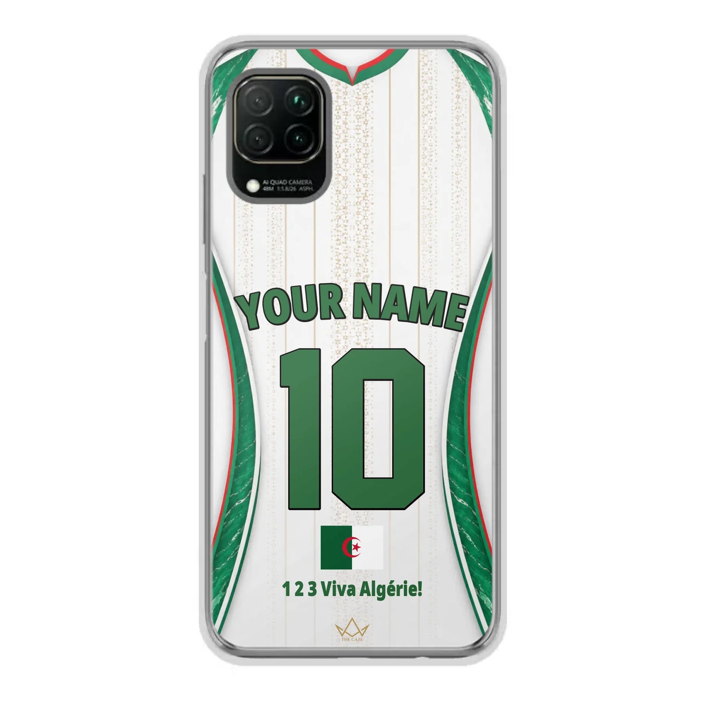 Coque de téléphone personnalisée Algérie Coupe du Monde 2026