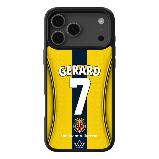 Funda de iPhone personalizada de Villarreal CF