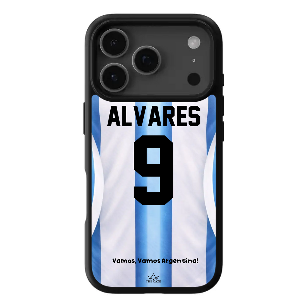 Coque de téléphone personnalisée équipe d'Argentine pour iPhone