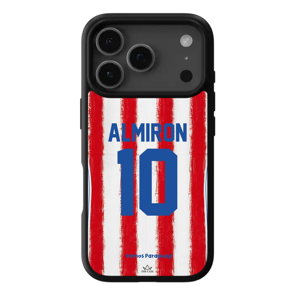 Paraguay Football Jersey Phone Case for iPhone