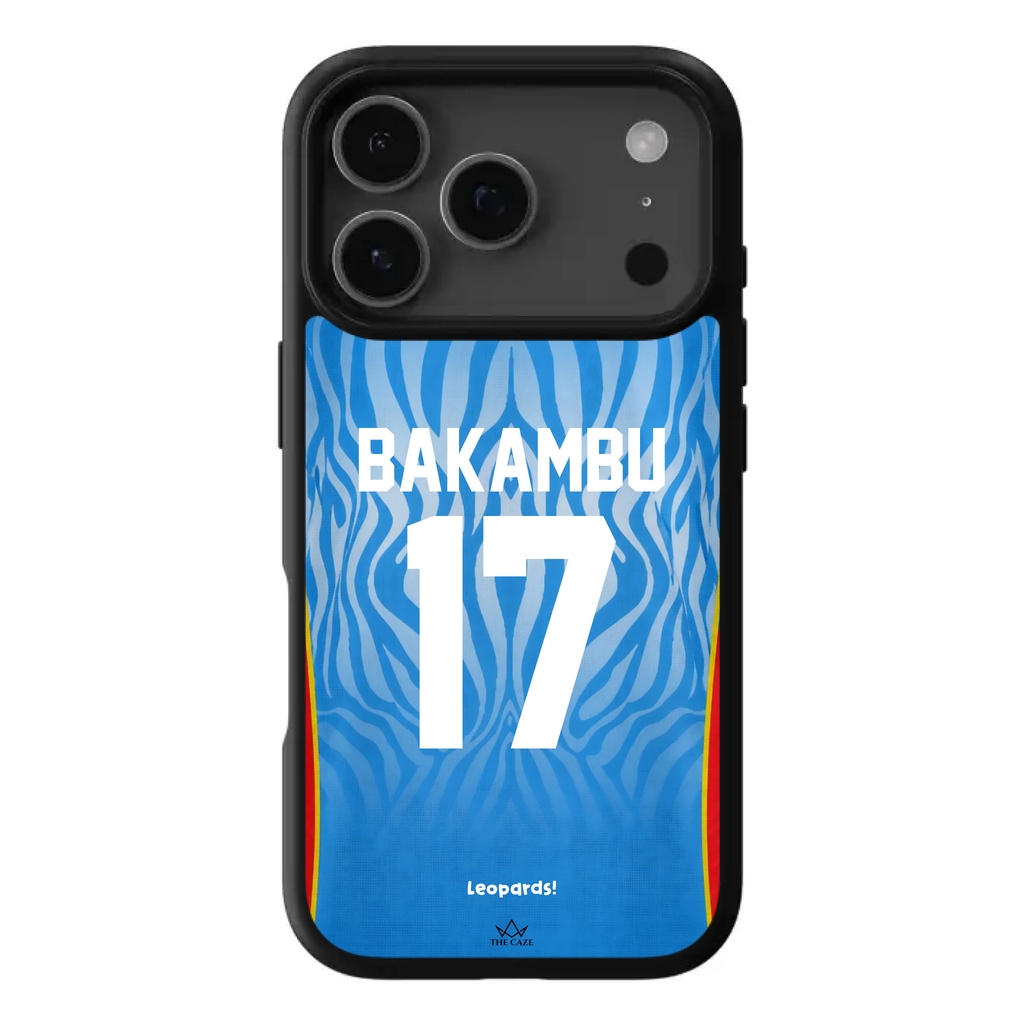 DR Congo Football Jersey Phone Case for iPhone
