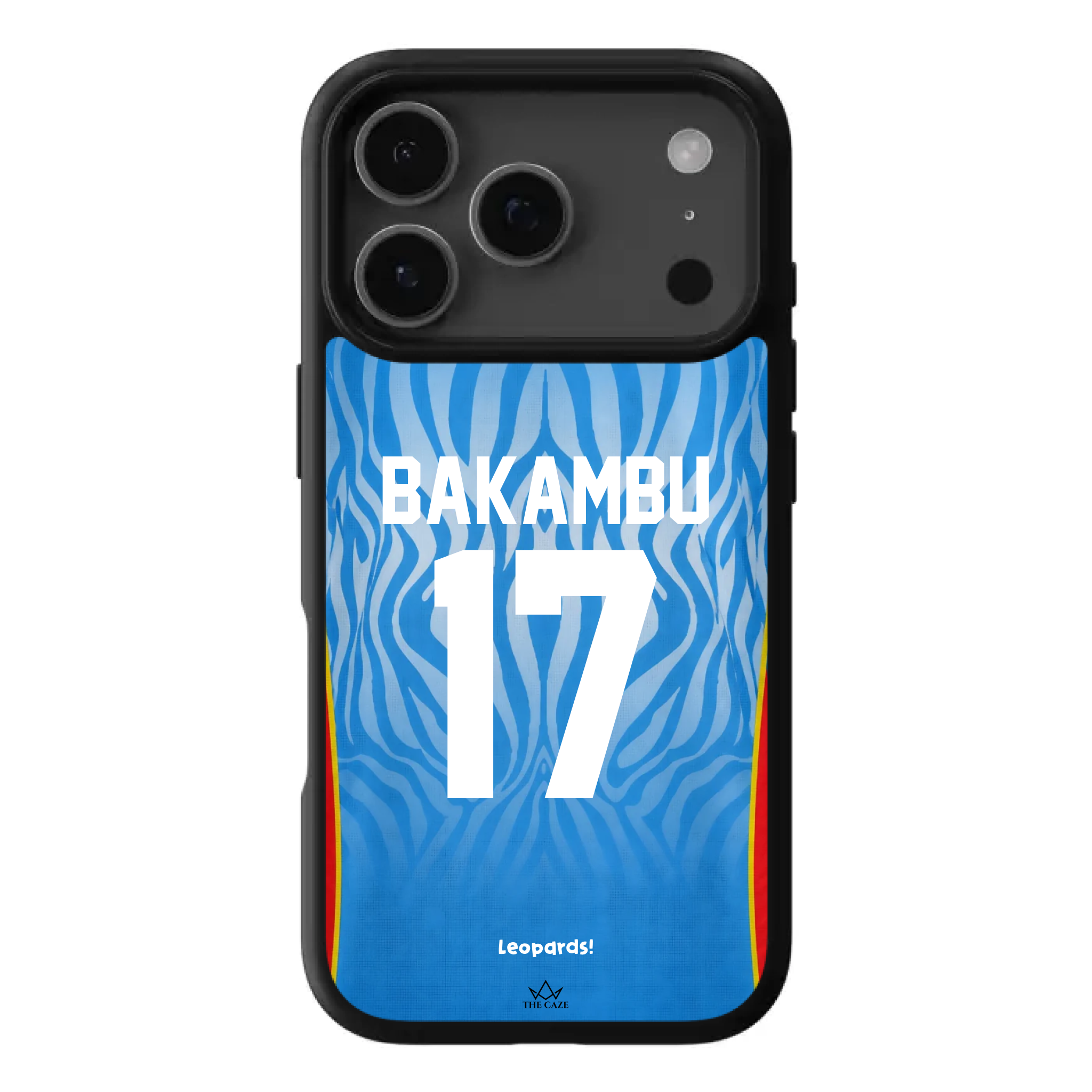 DR Congo Football Jersey Phone Case for iPhone