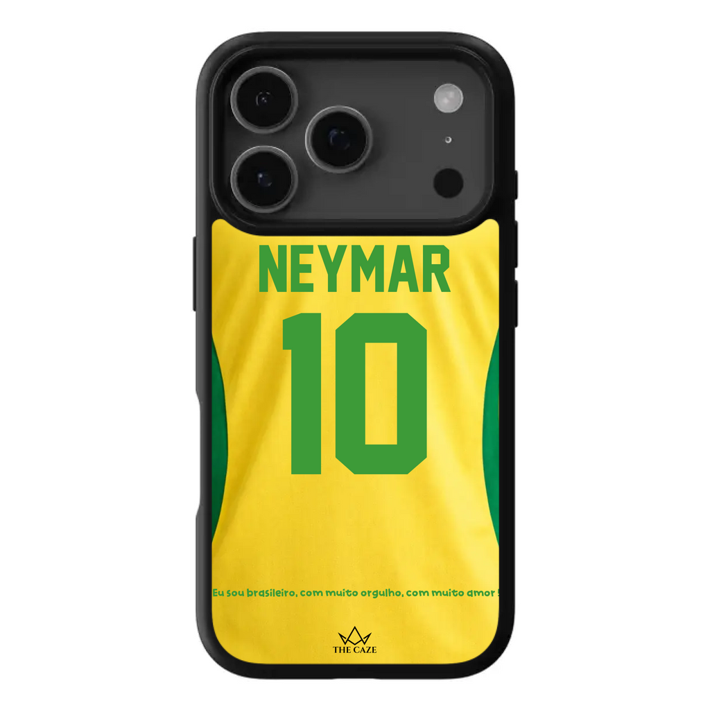 Funda para teléfono móvil del equipo de fútbol de Brasil personalizada para iPhone