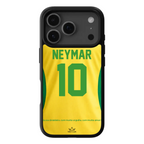 Funda para teléfono móvil del equipo de fútbol de Brasil personalizada para iPhone