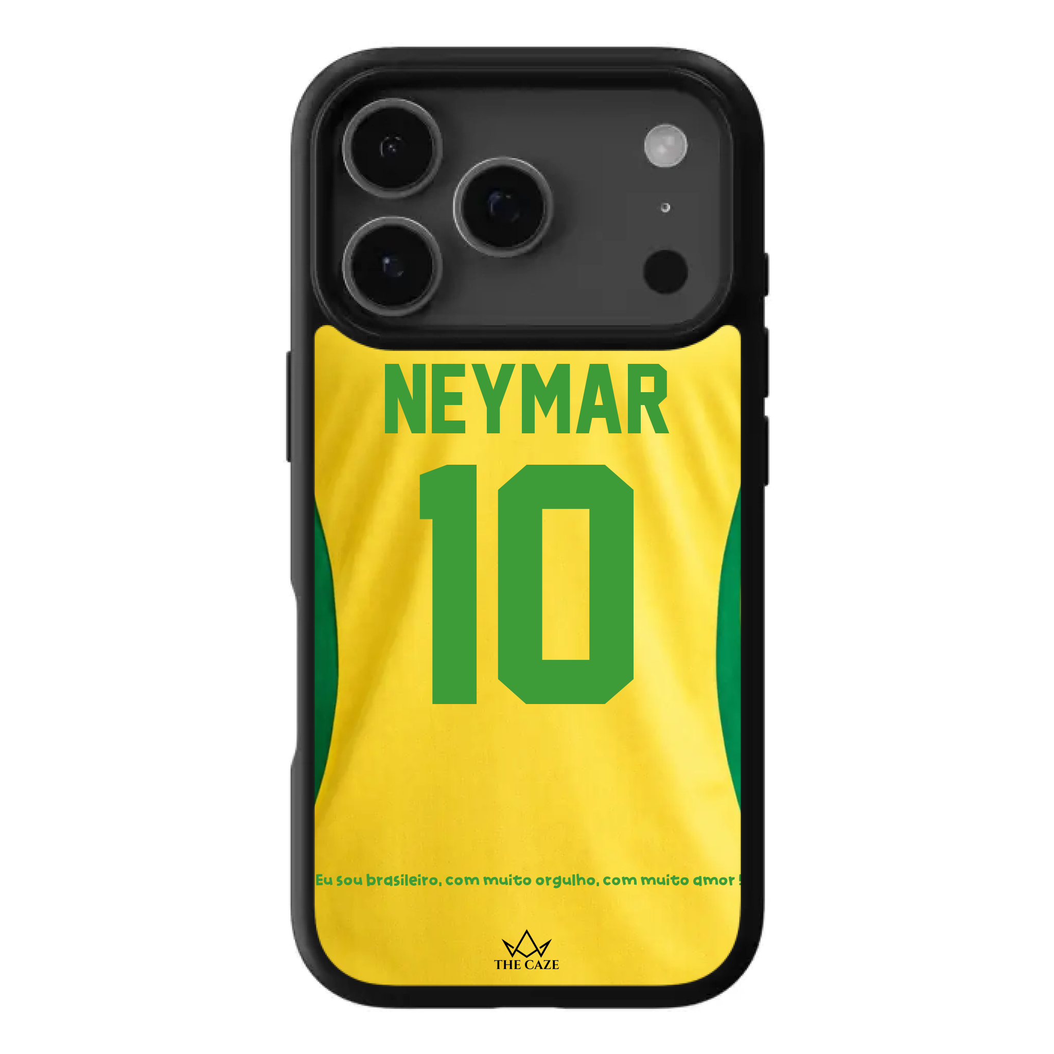 Custom Brazil Football Team Phone Case For IPhone